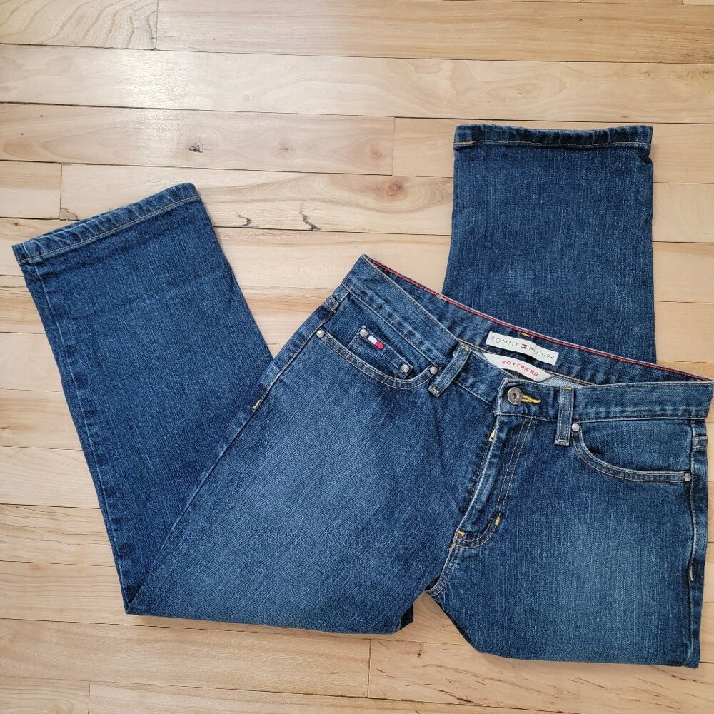 Tommy Hilfiger Boyfriend Cropped Jeans Size 28